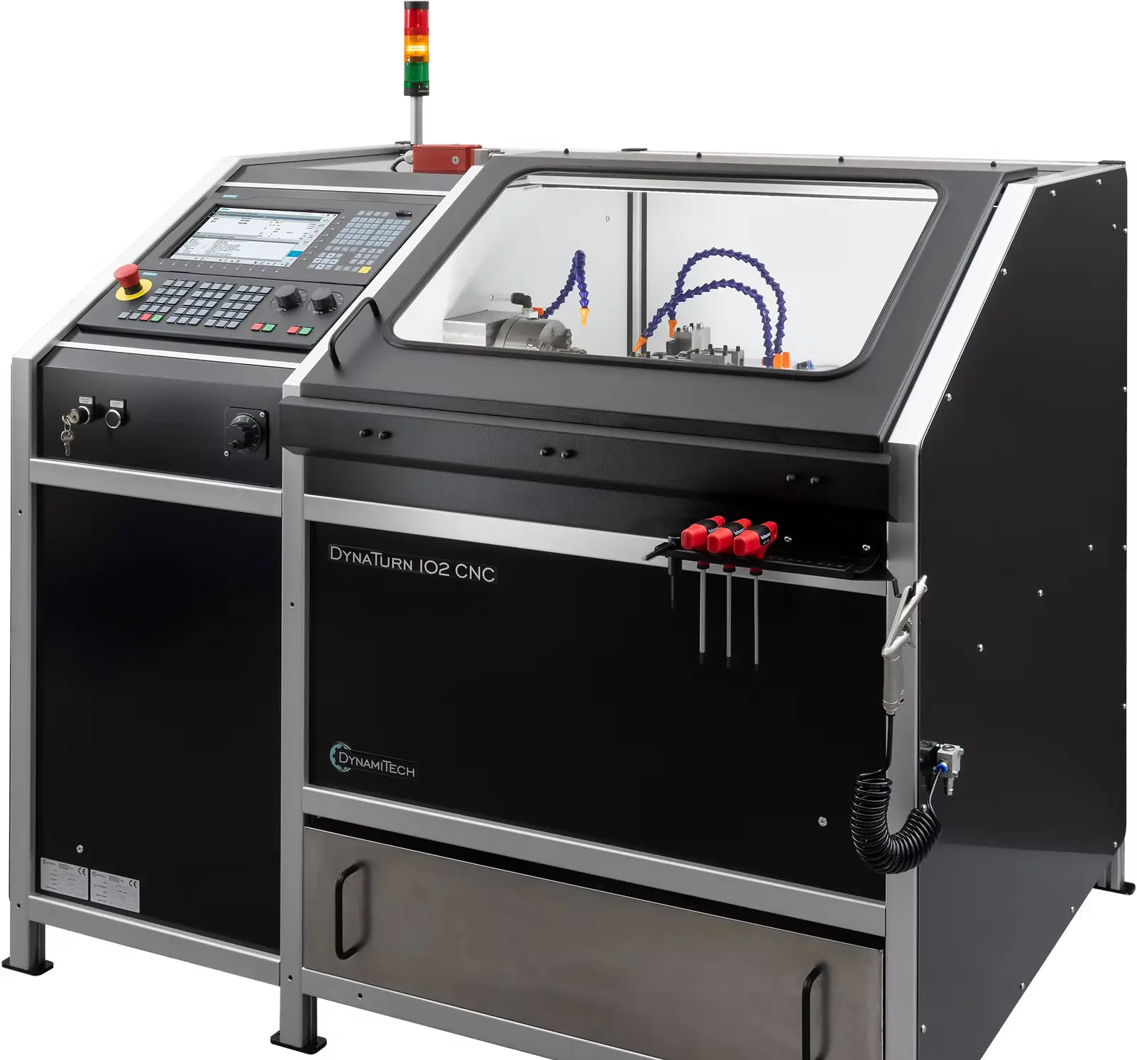 Dyna Turn 102 – CNC lathe for one-off and serial production